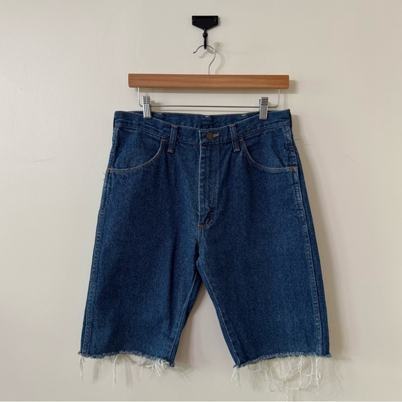 ✂️ vintage RUSTLER denim cut offs - Picture 2 of 6